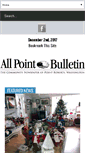 Mobile Screenshot of allpointbulletin.com
