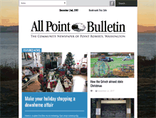 Tablet Screenshot of allpointbulletin.com
